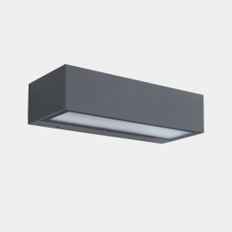 LEDS-C4LEDbuitenwandlampNemesisgrijsbreedte195cm