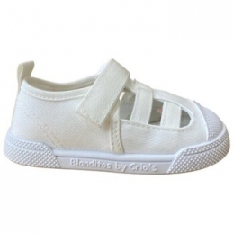 SandalenBlanditosBlanditosdeCrosLIMONBlanco