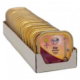 19xRenskeBioVersGestoomdKattenvoerNatKip85gr