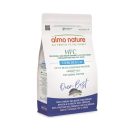 AlmoNatureHFCKattenvoerdroogOurBestCatAdultZeebaarsZeebrasem12kg