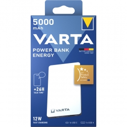 2xVartaPowerBankEnergy5000mAhBox1stuk