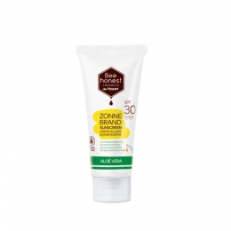 BeeHonestZonnebrandAloeVeraHoningSPF30100ml