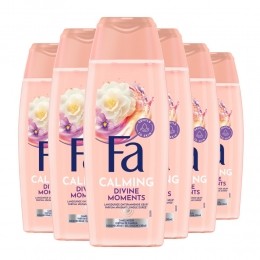 6xFaDouchecrmeDivineMoments250ml
