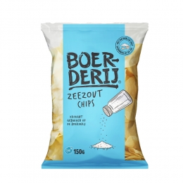 10xBoerderijChipsZeezout150gr