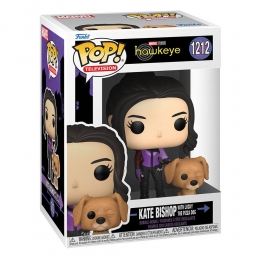 HawkeyePOPBuddyVinylFigureKateBishopwLuckythePizzaDog9cm