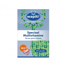 GratisVerzendingWapitiSpeciaalMultivitamineNaeenGastricBypass60capsules