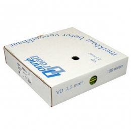 DonnDraad17287Installatiedraad-Geelgroen-100mX25mm