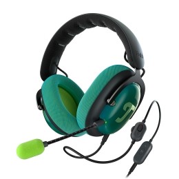 TeufelZOLAGamingHDHeadset71BinauralSurroundSoundKrachtigeBasDarkGrayDarkGrayTealampLime