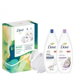 DoveDoveGVPBlissfullyRelaxingDoucheDuoSpons-225ml