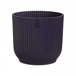 Thewinerycollection22cmdonkerpaarsbloempotelho-Elho