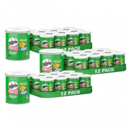 3xPringlesChipsSourCreamOnion12x40gr