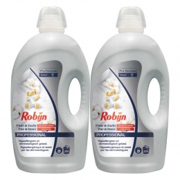 2xRobijnProfessionalWasverzachterPuurZacht-200WasbeurtenProFormula5liter