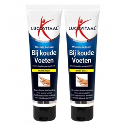 2xLucovitaalVoetenWarmteBalsem75ml