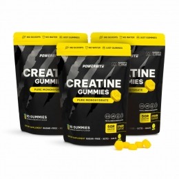 3xPowerbiteCreatineCaribbeanPineappleFlavour90gummies
