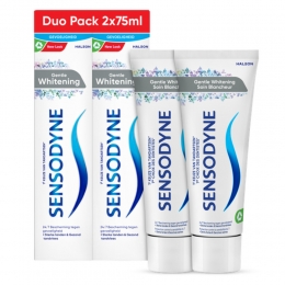 SensodyneTandpastaGentleWhiteningDuo2x75ml