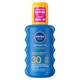 3xNIVEASunProtectHydrateZonnespraySPF30200ml