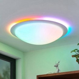 LindbyAurelaLEDplafondlampCCTRGB585cm