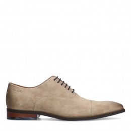 Taupesudeveterschoenen