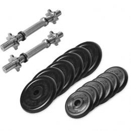 Dumbellset-Halterset-Rubber-275kg-30mm-GorillaSports