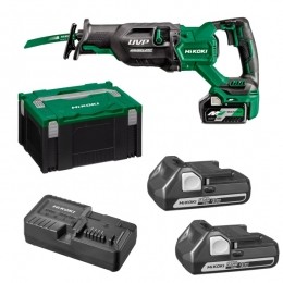 HiKOKICR36DAWGZ36VMultivoltLi-IonAccuReciprozaagSet2x25AhInKoffer-300mm-Koolborstelloos