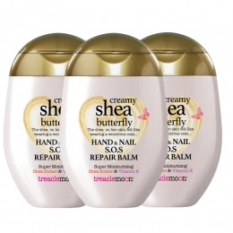 3xTreaclemoonCreamySheaButterflyHandcrme75ml
