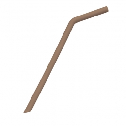 DutsiSiliconenRietjemetDrinkhoek-VeiligGemakkelijkvoorKinderen-Kaneelbruin