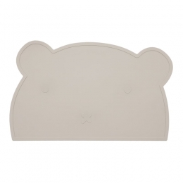 Dutsi-BeertjeSerie-SiliconenPlacemat-BeerOntwerp-BPA-Vrij-Beige