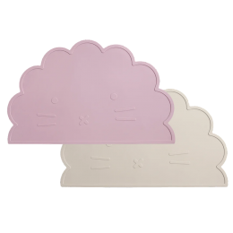 Dutsi-2-PackSiliconenPlacematBabyLeeuw-ZachtrozeBeige
