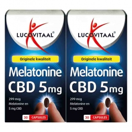 GratisVerzending2xLucovitaalMelatonineCBD5mg30tabletten