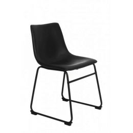 LightlivingJeddoeetkamerstoelzwartOUTLET