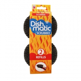 DishmaticStaalsponsNavullingAfwasborstel2stuks