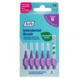 6xTePeInterdentaleRagersOriginal11mmPaars6stuks