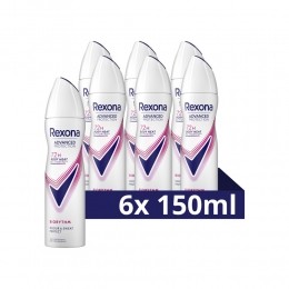 6xRexonaDeodorantSprayAdvancedProtectionUltraDryBiorythm150ml