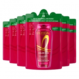 6xLOralElviveColorViveShampooRefill250ml