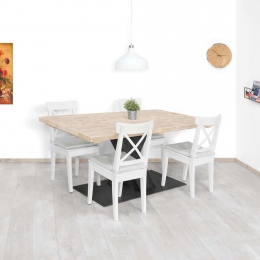 IndustrilesteigerhoutentafelJalmetstalenV-poot