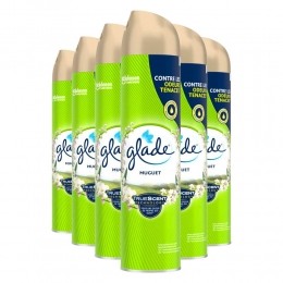 6xGladeLuchtverfrisserSprayMuguet300ml