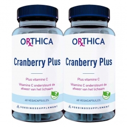 GratisVerzending2xOrthicaCranberryPlus60capsules