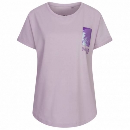 NASAPurpleMoonDamesT-shirtAILTS045LAV