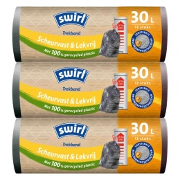 3xSwirlAfvalzakkenmetTrekband30liter12stuks