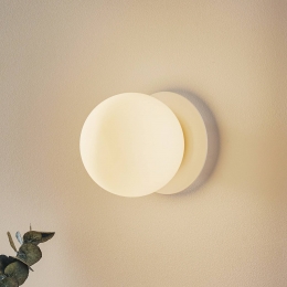 EMIBIGLIGHTINGWandlampMinervaK1wit15cmglasmetaal