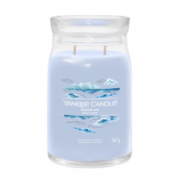 YankeeCandleGeurkaarsLargeJarOceanAirSignature567gr