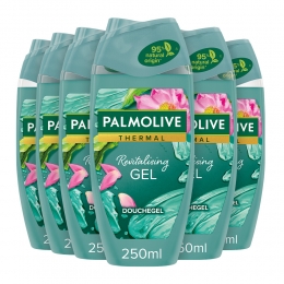 6xPalmoliveDouchegelThermalRevitalisingGel250ml