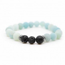 EdelsteenArmbandAmazonietmetLavastenen