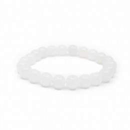 EdelsteenArmbandWitteJade