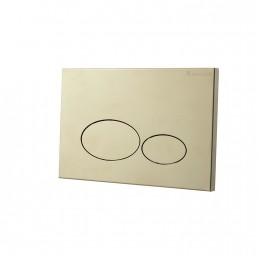 DrukplaatVoorInbouwreservoirWiesbadenX32MetalGeborsteldMessing