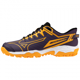 MizunoWAVELYNX2JrHockeyschoenenPaarsMgicCarrtCurlHghRskRoodJuniorMaat325