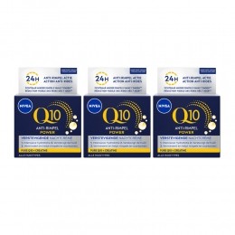 3xNIVEAQ10NachtcrmePowerAnti-Rimpel50ml