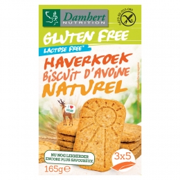 DamhertHaverkoekjesNaturelGlutenvrij165gr