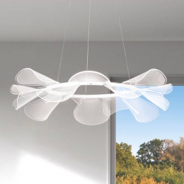 FabasLuceLEDhanglampSylvierond72cm