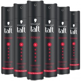 6xTaftHairsprayPower250ml